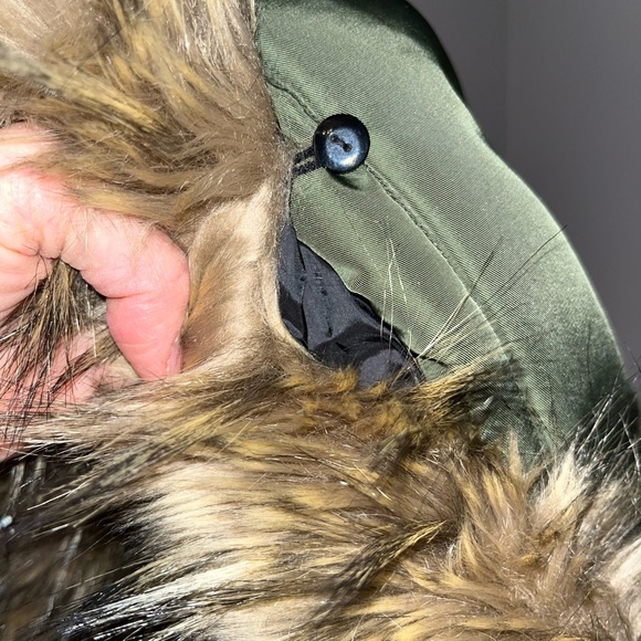 Point zero faux fur trim hooded anorak - Picture 5 of 10